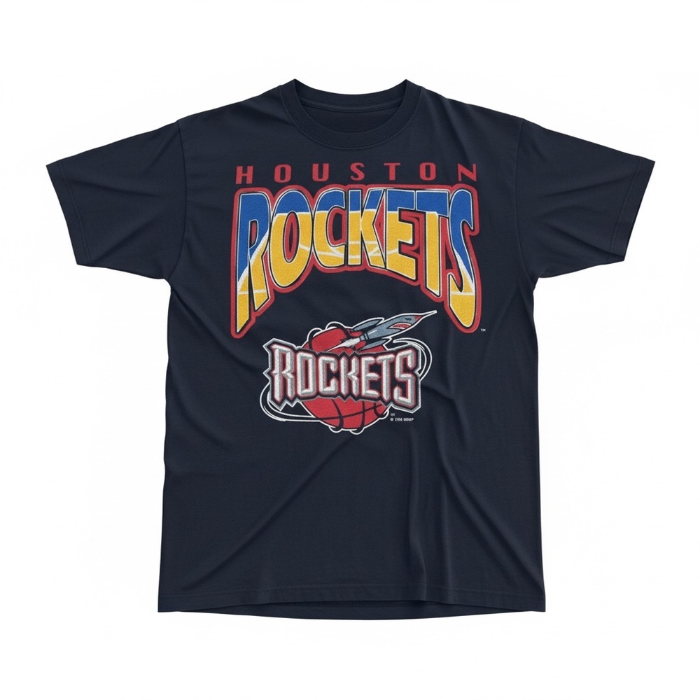 Vinatge 1994 Houston Rockets Navy Tee